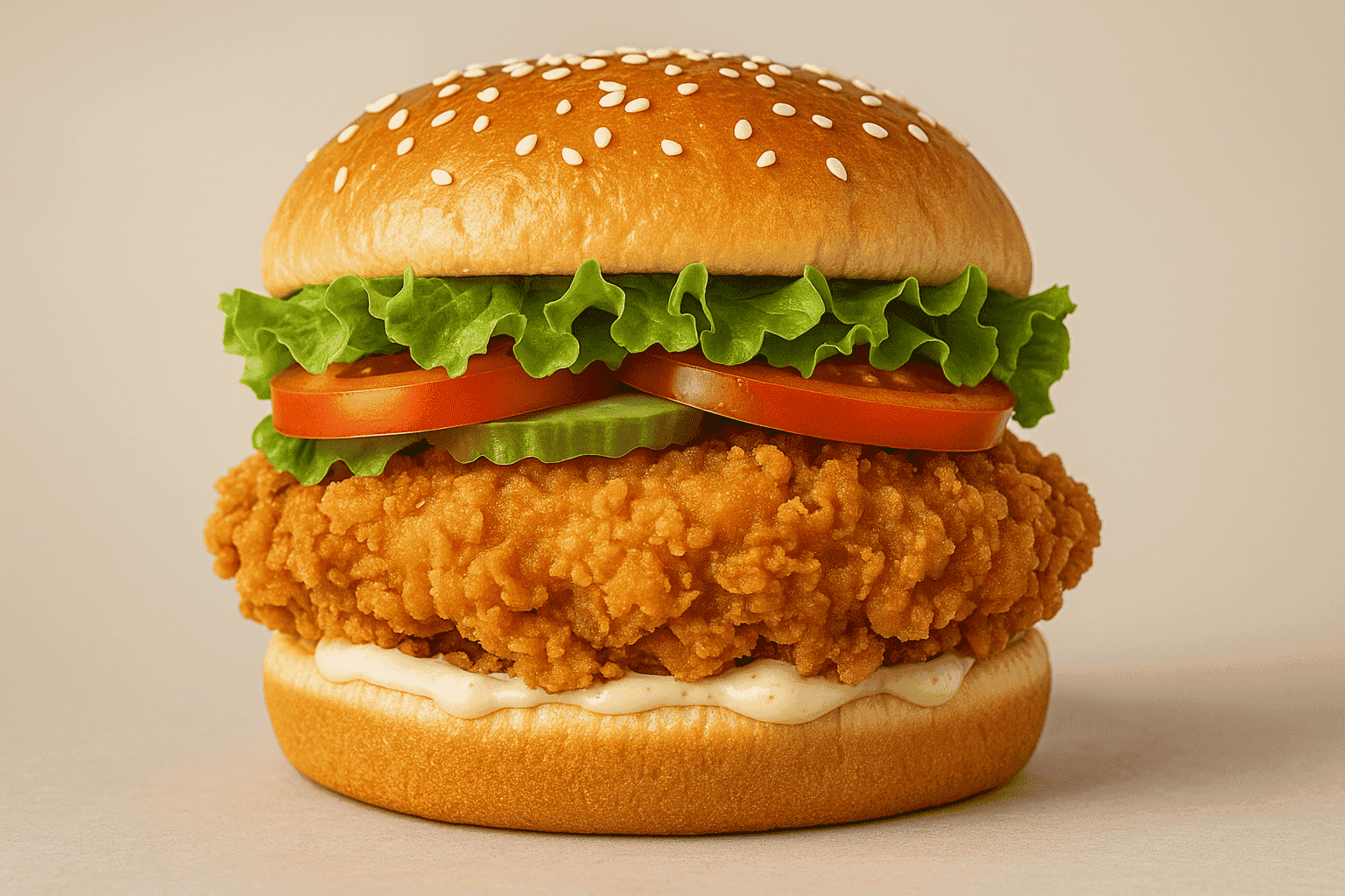 17B. Crispy Chicken Burger